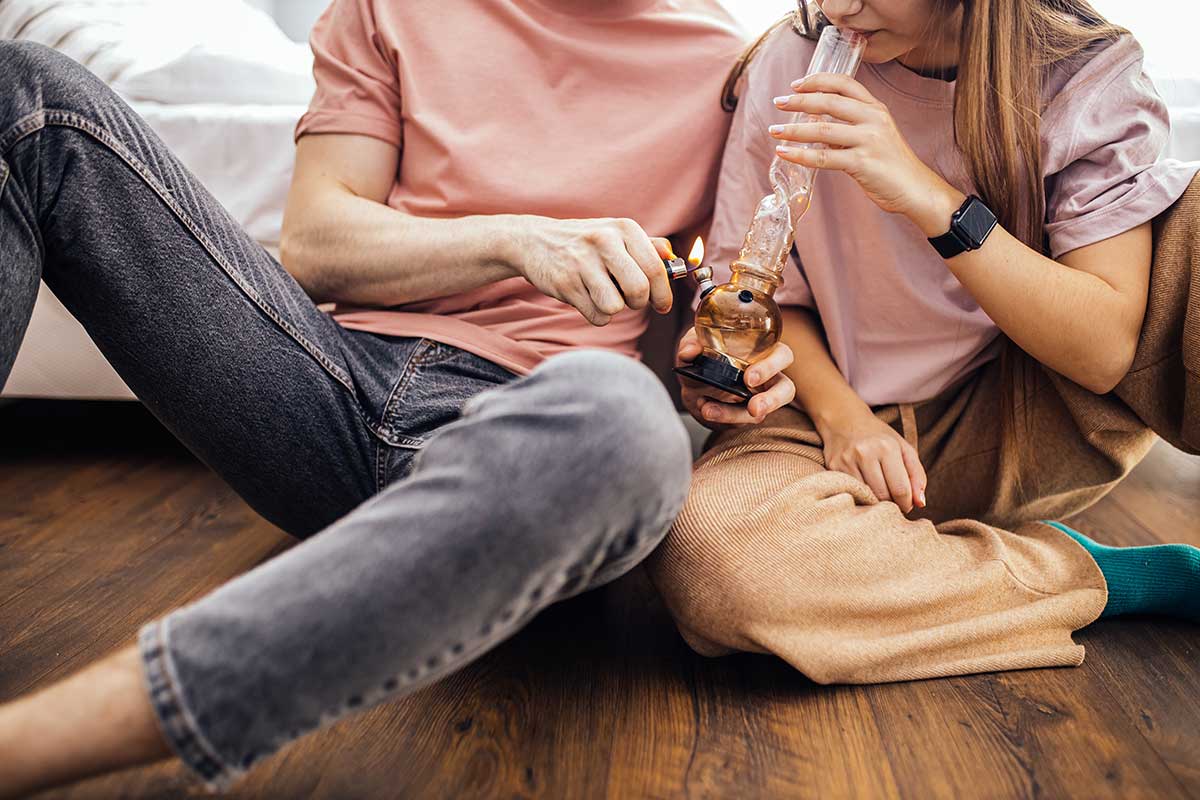 people suffering from marijuana addiction