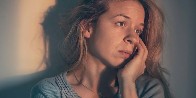 a woman goes through precipitated withdrawal